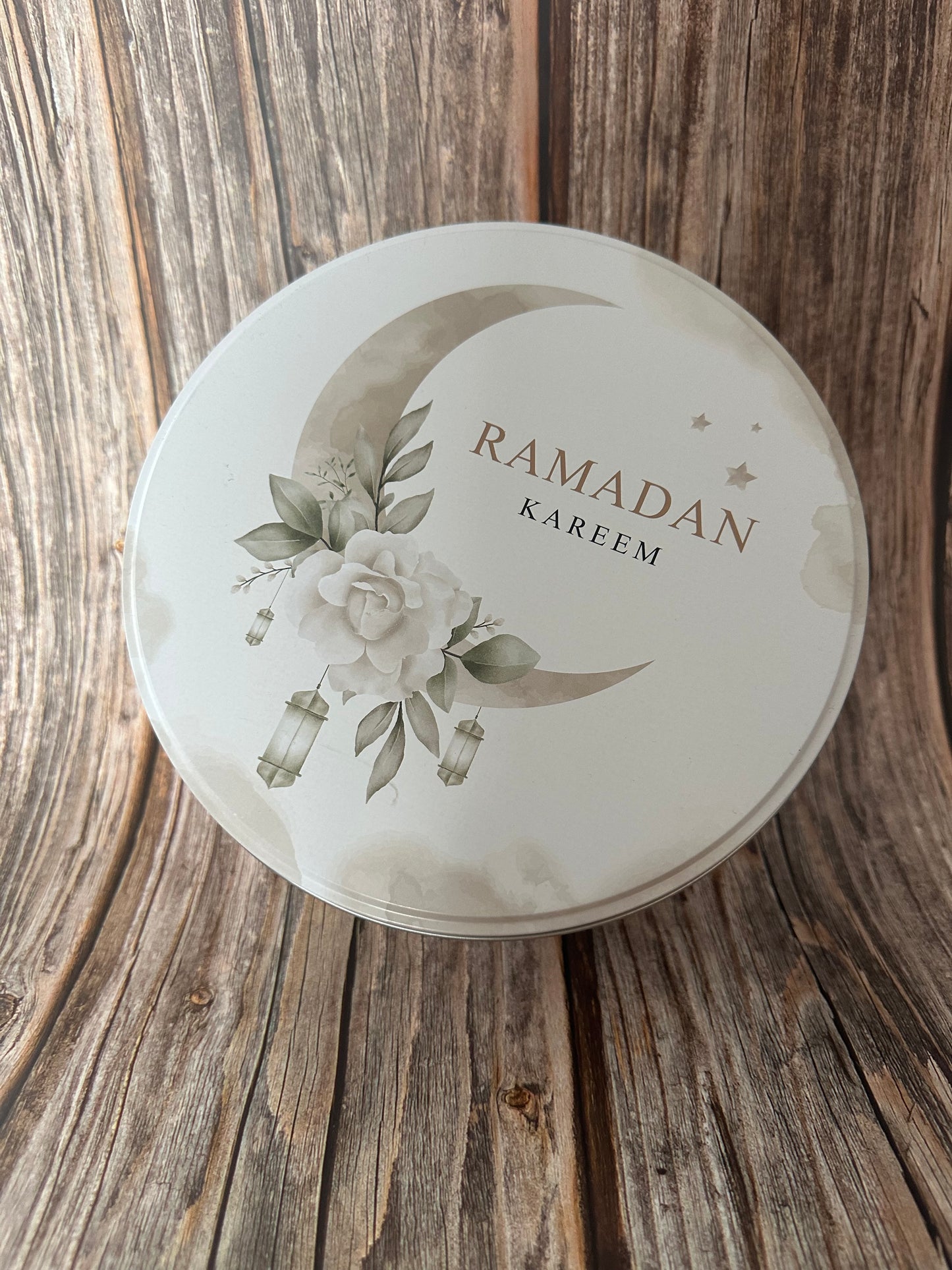 Ramadan aufbewahrungsdose blumen gross