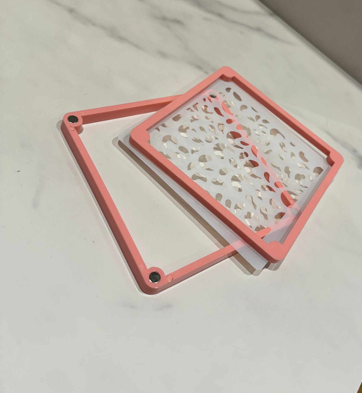 Stencil Cookies Cut Prägerahmen