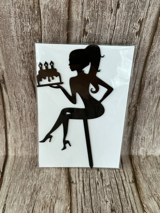 Torten Topper Lady B-Day