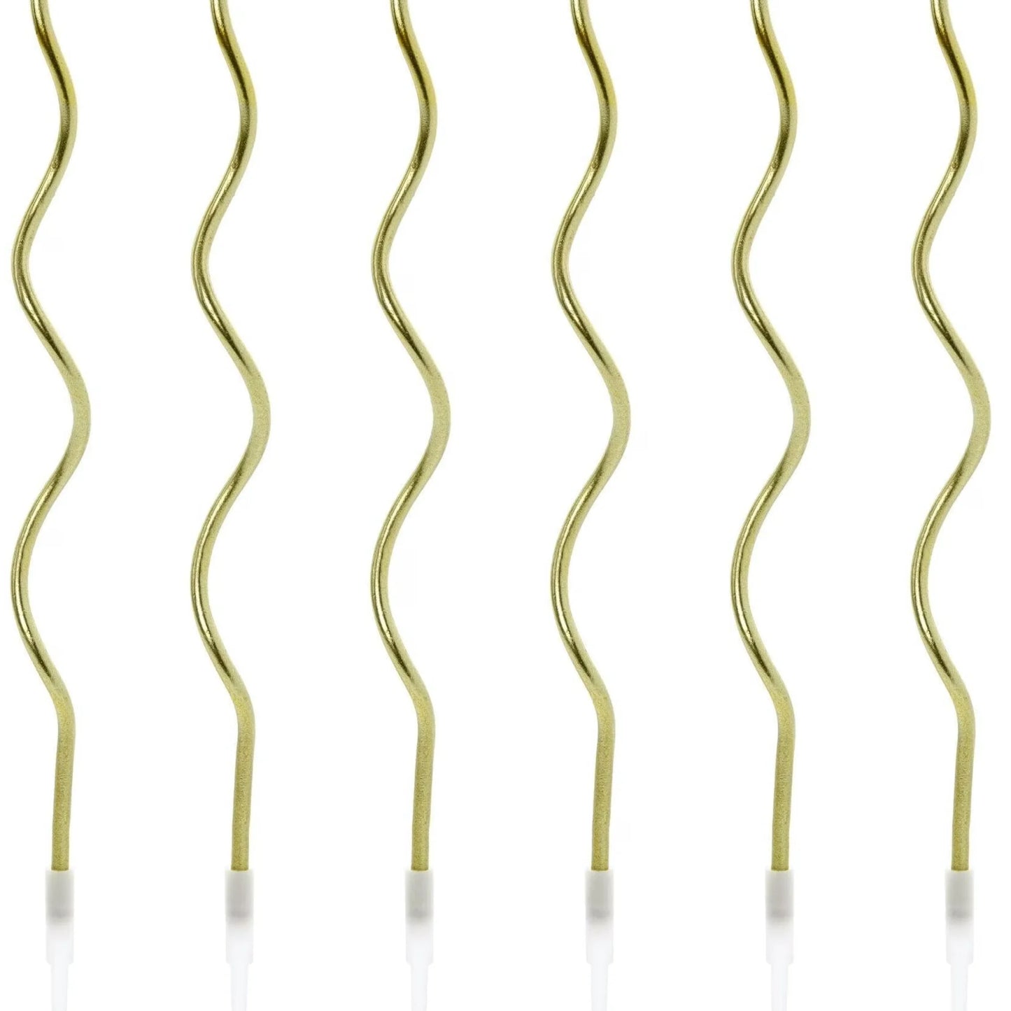 Spiralkerzen Gold